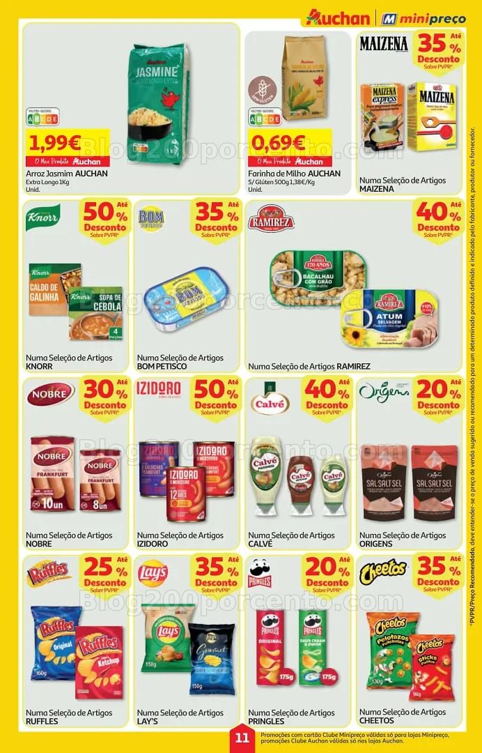 Antevisão Folheto MINIPREÇO - AUCHAN Promoções de 30 abril a 6 maio